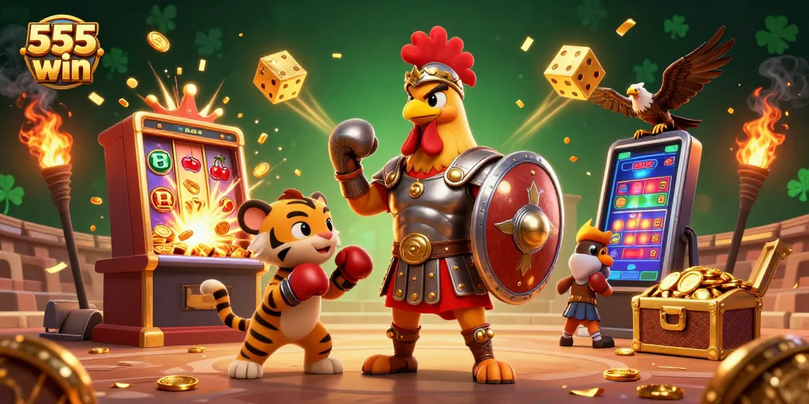 Spin the reels and celebrate wins at 555 win's immersive online casino with exciting jackpots.