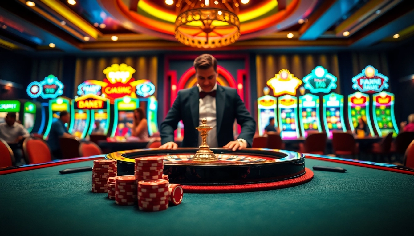 Professionals enjoying their time at the casino featuring https://79kingvip.autos, showcasing vibrant gaming tables and excitement.