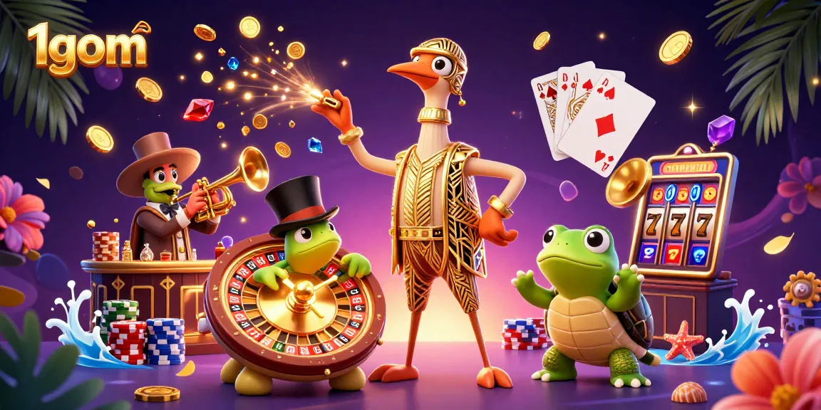 Experience 1gom's vibrant casino energy with dynamic gaming elements and rich visuals.