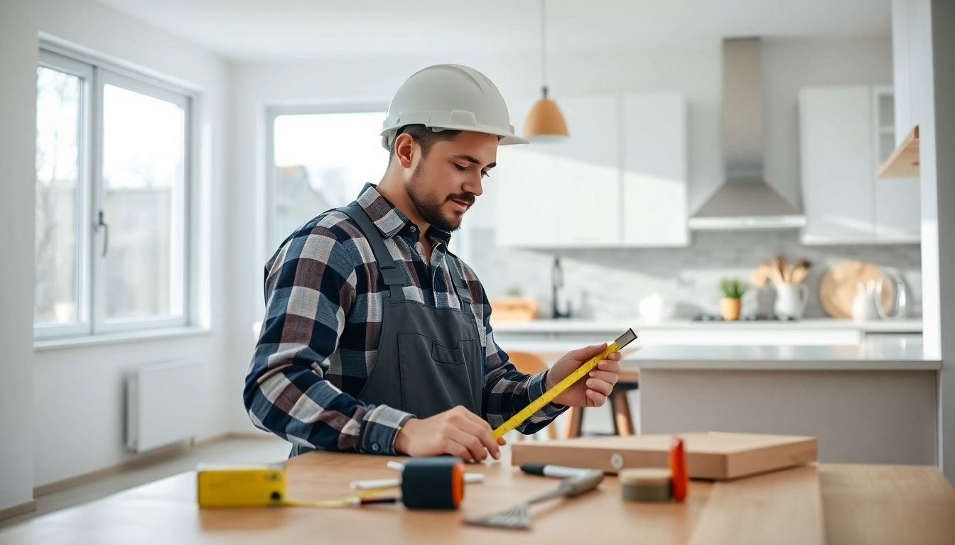 Experienced remodel contractor near me Austin showcasing quality home renovation work in a bright kitchen.