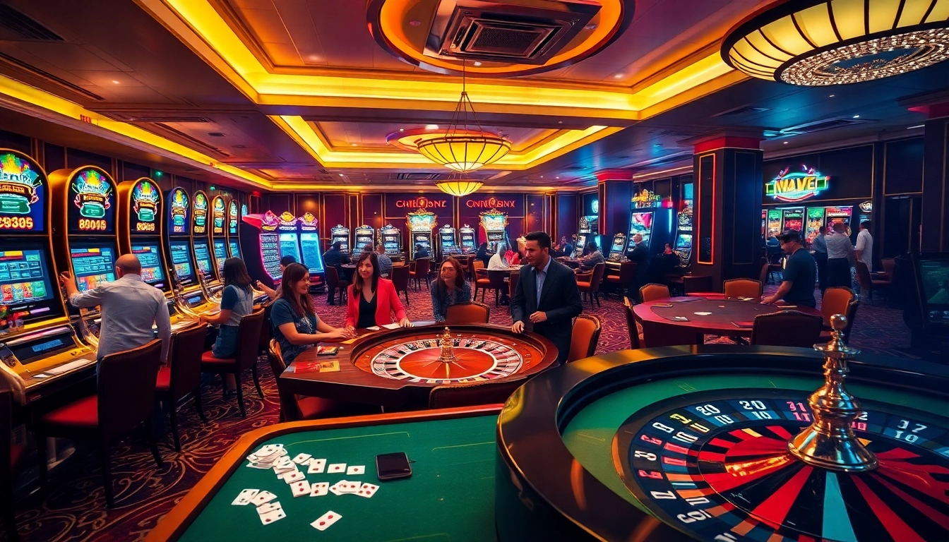 Experience the excitement of gaming at uu88vn.za.com with a vibrant casino atmosphere.
