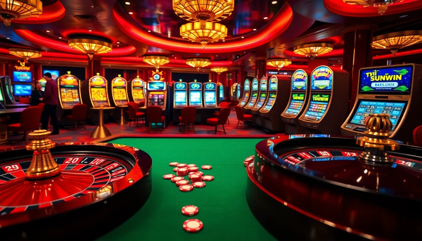 Download SUNWIN and immerse yourself in a luxurious casino experience with exciting games.