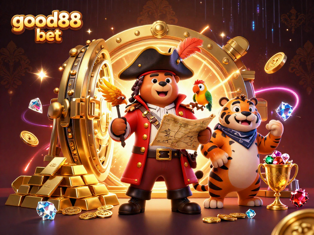 Experience thrilling adventures with good88 bet at a dynamic pirate-themed casino