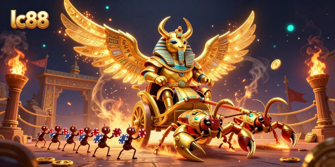 Engage with the thrilling gaming experience at lc88 featuring dynamic 3D characters and casino elements.