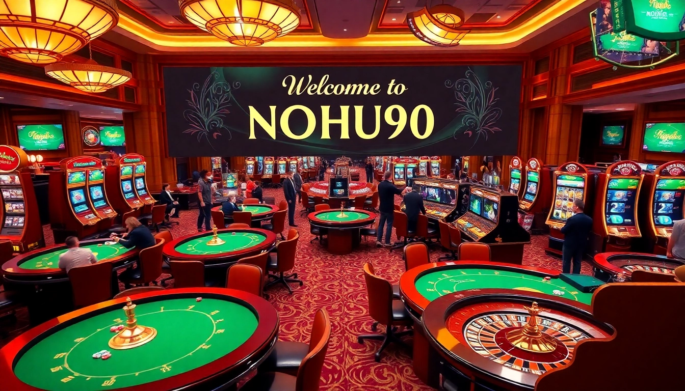 Experience thrilling gameplay at https://nohu900.in.net/ with vibrant casino tables and eager players.