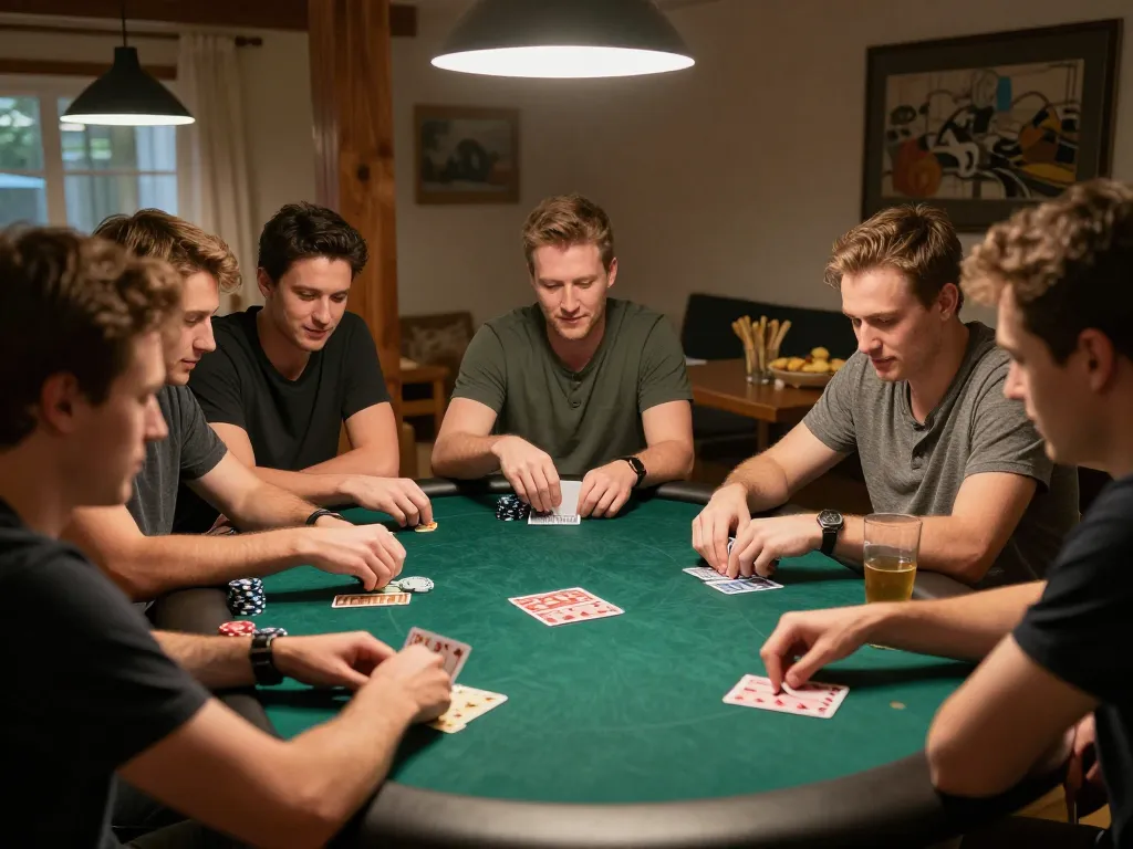 Tic88 online poker night with friends showcasing strategic gameplay and friendly competition