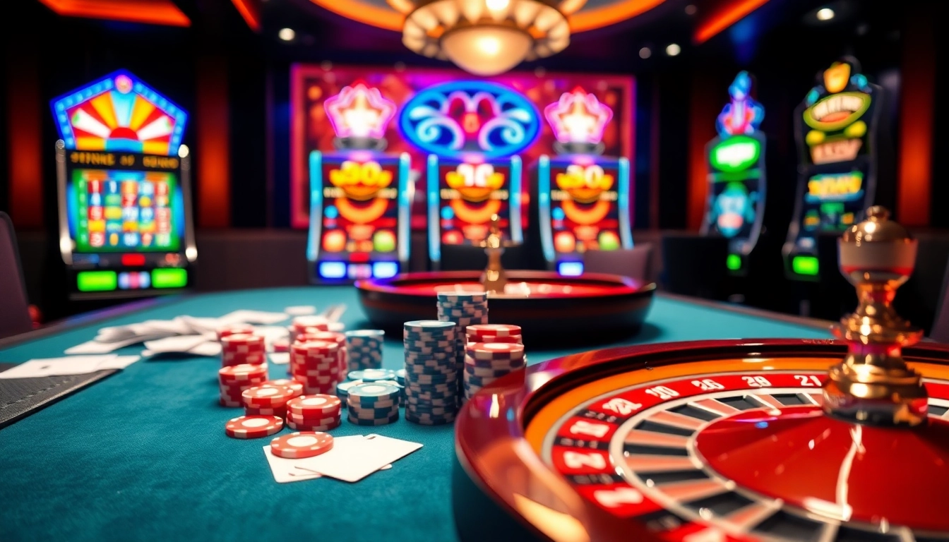 Experience high-stakes gaming at https://69vn.br.com/ with vibrant poker chips and thrilling casino tables.