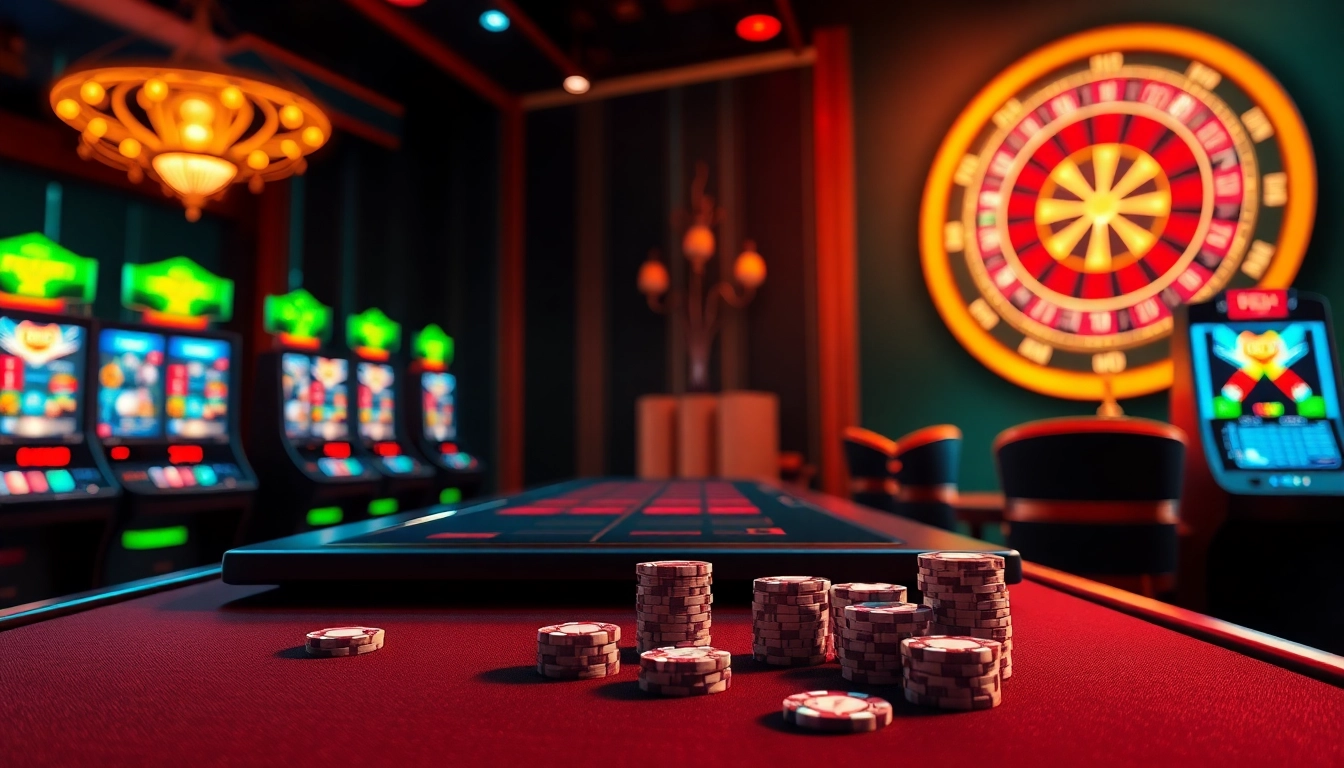 Engaging gamblers at nhà cái 789win with exciting casino visuals and immersive gaming.