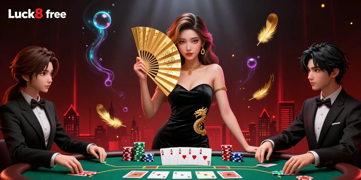 Engage in games at Luck8 free with stunning visuals of poker action and captivating characters.