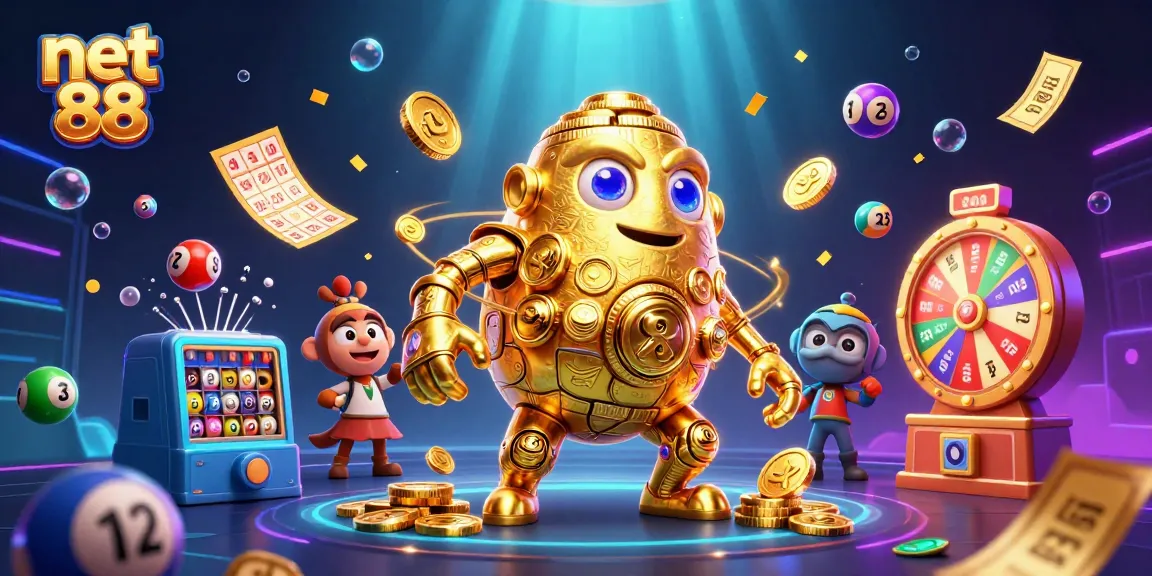 Experience thrilling moments with net 88's vibrant lottery game featuring exciting elements.