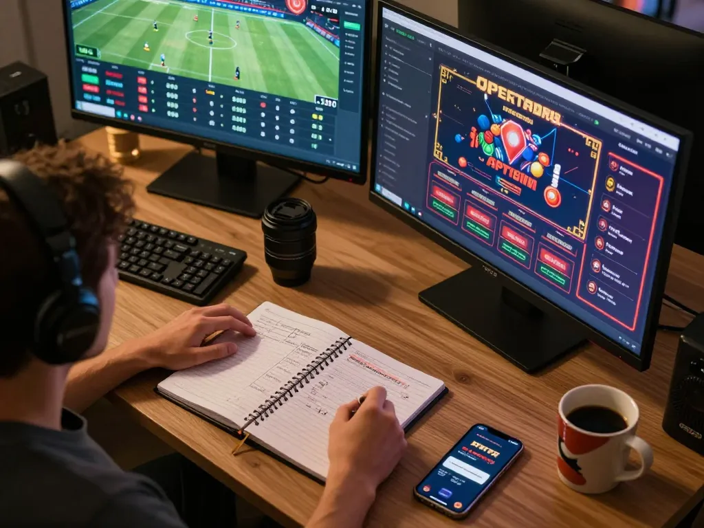 Sports betting excitement unfolds on the trang chủ jun88, showcasing live odds and a vibrant online gaming setup.