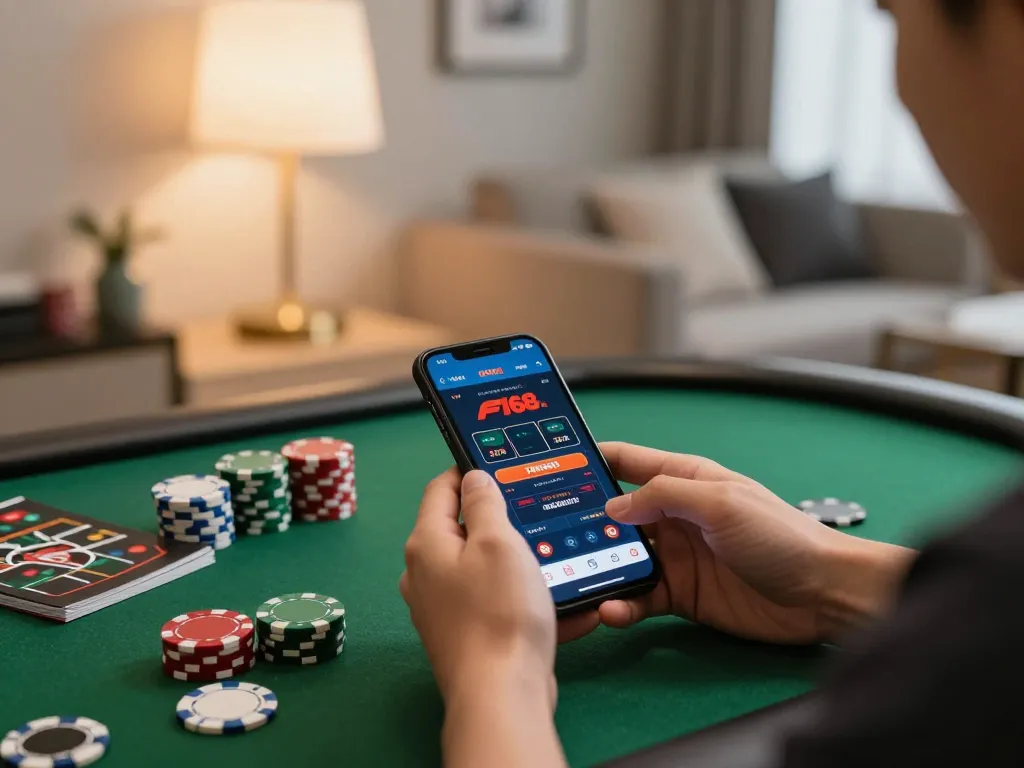 Engaging with the F168s casino app for an enjoyable gambling experience at home