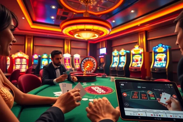 Experience the thrill of gambling at K9K9.ru.com with vibrant casino tables and exciting slot machines.